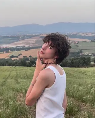 カラー パーマ ヘアアレンジ メンズ 🤍レイヤーカット/ ベージュヘア🤍のヘアスタイル