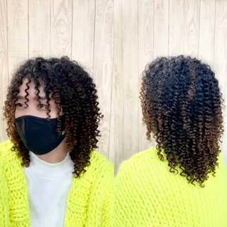 ミディアム パーマ LINOA鵠沼海岸所属・コーンロウ/ブレイズ 🪮✨SHOKOのヘアスタイル