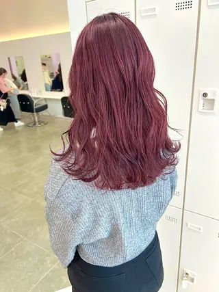 ロング ParveMix 佐々木梨紗🤍のヘアスタイル