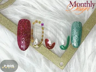 ネイル NAIL&SPA P-BOX南浦和所属・P-BOX MIOのネイルデザイン