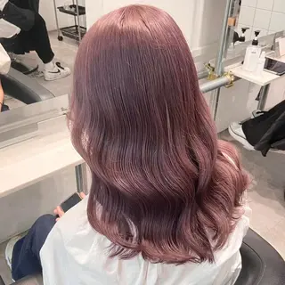 ミディアム 盛れる暖色🎀ガーリ ーヘア🎀きっかのヘアスタイル