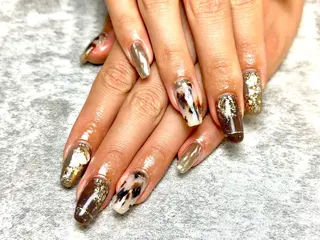 ネイル La vie mi nailニュアンスのネイルデザイン