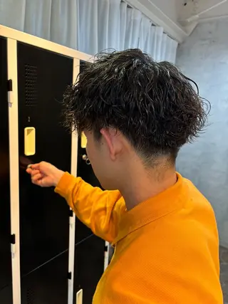 パーマ メンズ ハイーンカラー/外国 人風カラー/ミノリのヘアスタイル