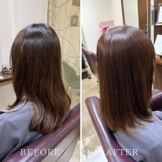 セミロング 澤崎 希望のヘアスタイル