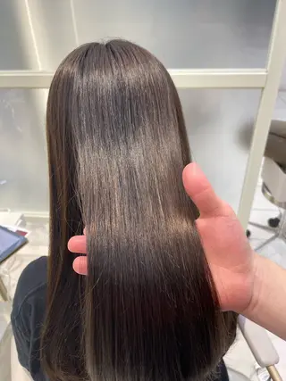 ロング 髪質改善 トリートメント怜央のヘアスタイル