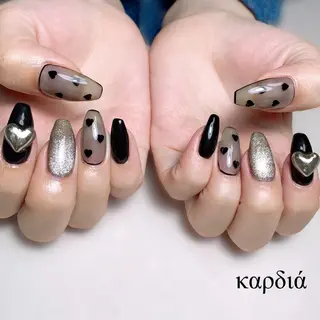 ネイル καρδιά -ｶﾙﾃﾞｨｱ-のネイルデザイン