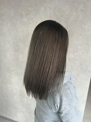 ロング カラー mimiiy梅田 中崎町ハイトーンのヘアスタイル