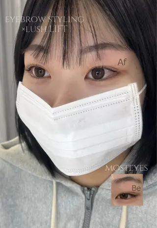 マツエク・マツパ 【眉毛/まつ毛パーマ専門店】most eyes刈谷所属・奥村 安由未のマツエク・マツパデザイン