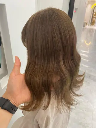 セミロング カラー パーマ ヘアアレンジ M&K　上田店所属・M&K 上田店の眉毛・アイブロウイメージ