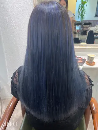 ロング カラー 渡辺 加菜子のヘアスタイル