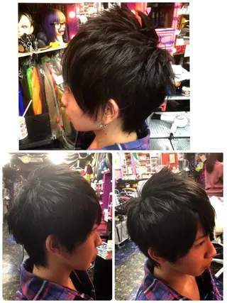 ショート メンズ 今泉 周のヘアスタイル