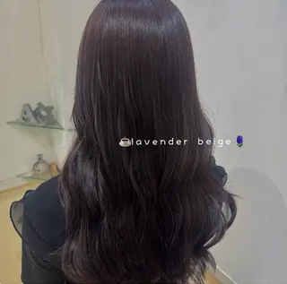 ロング 透明感カラー🧁🩰 🫧仲松良菜🎀のヘアスタイル