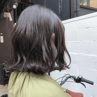 ミディアム カラー ツヤ美髪💐 髪質改善/高山愛来のヘアスタイル