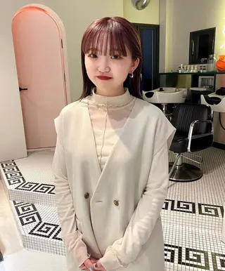 ミディアム カラー 丹治 一輝ボブ/ショートのヘアスタイル