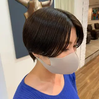 ショート 【韓国風くびれヘア】 joule小木曽輝のヘアスタイル