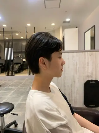 メンズ レイヤー/ナチュラル 特化西宮北口/みなみのヘアスタイル