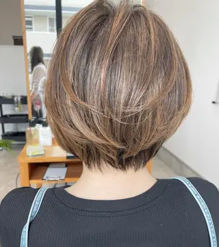 ショート 河内 元伸のヘアスタイル