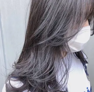 セミロング カラー GO TODAY SHAiRE SALON原宿店所属・GO TODAY シェアサロンのヘアスタイル