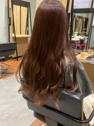 ロング カラー 【モデル募集】貝沼 しおんのヘアスタイル