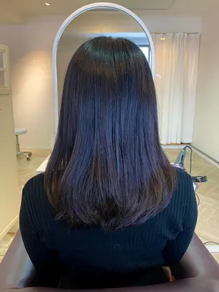 セミロング Reginavita栄店 【レジナヴィータ】所属・鈴木 二依奈のヘアスタイル