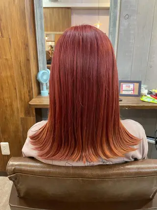 ロング カラー 【ボブ/透明感カラー 】🎀上村美緒🎀のヘアスタイル