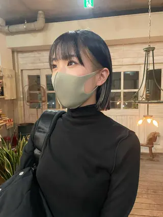 ミディアム カラー 南堀江🌿パーマ Tetsu【テツ】のヘアスタイル