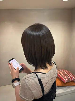 ミディアム 星野 羽澄のヘアスタイル