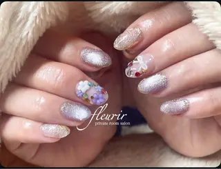 ネイル フルリール 【プライベートサロンのネイルデザイン