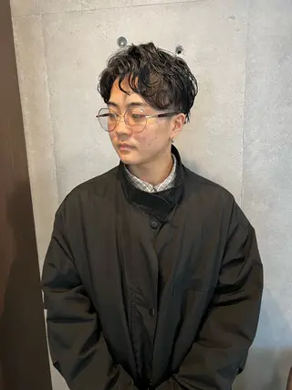 パーマ 🌟メンズ特化🌟 やまもと　ゆめみのヘアスタイル