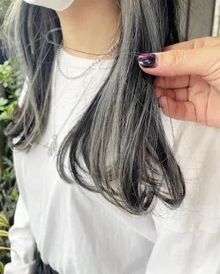 セミロング カラー 🍀竹内 友麻🍀のヘアスタイル