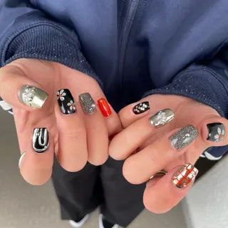 ネイル カメレオン京橋🌻 草葉由佳のネイルデザイン