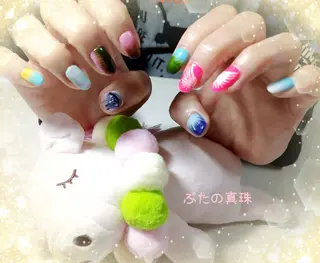 ネイル 林 珠里のネイルデザイン