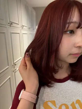 ミディアム 透明感カラー🎀 tasty/makoのヘアスタイル