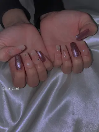 ネイル NAIL and EYELASH ALPHA.所属・ALPHA. 姫繇のネイルデザイン