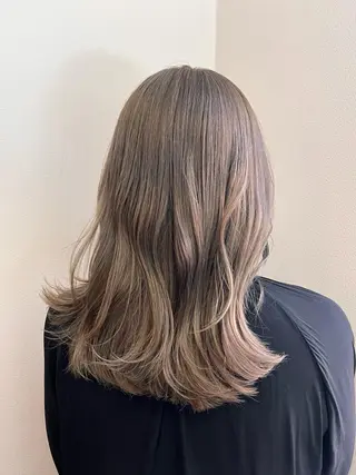 カラー Yurika🕯️ 透明感カラー/ボブのヘアスタイル