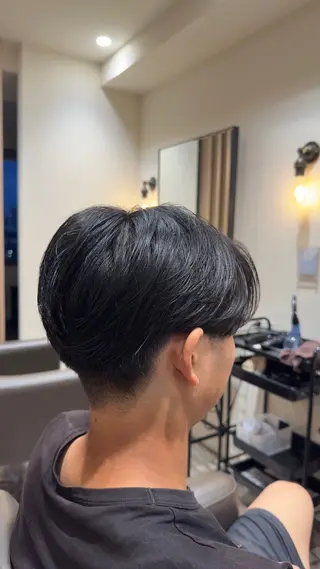 パーマ メンズ 【メンズパーマ】比嘉 啓人のヘアスタイル