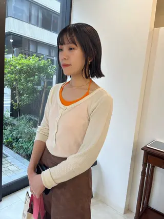 ショート カラー NOUN所属・eri kinjoのヘアスタイル