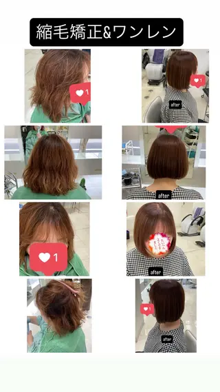 ショート タカハシ リナのヘアスタイル