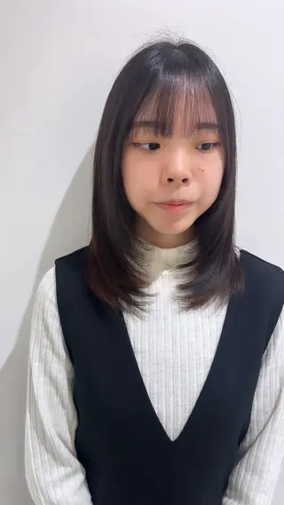 ミディアム L⭐︎s  kind所属・L⭐︎s kind Amiのヘアスタイル