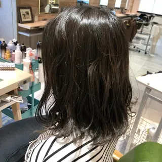 セミロング カラー EARTH志木/佐藤 氷河のヘアスタイル