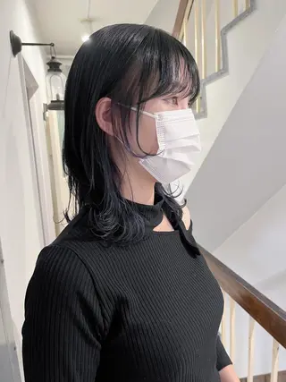ミディアム カラー ヘアアレンジ 🤍清楚系 韓国レイヤー🤍拓朗のヘアスタイル