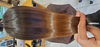 カラー ロング 縮毛矯正/ 髪質改善/佐伯 駿のヘアスタイル