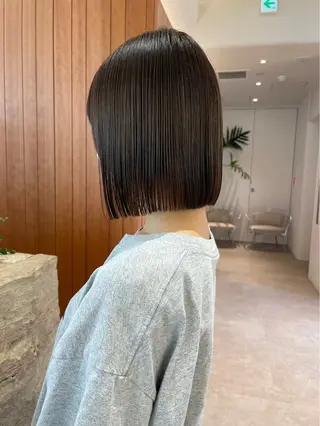 ミディアム カラー 渋谷/垢抜けボブ 髪質改善/ショウゴのヘアスタイル