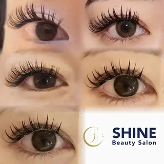 マツエク・マツパ SHINE 谷村のマツエク・マツパデザイン