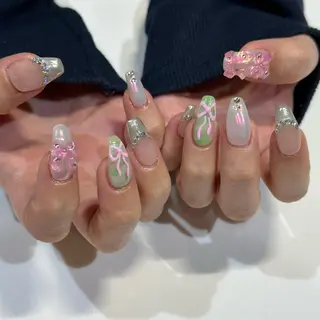 ネイル ʟᴀʙᴇʟ ᴍᴀᴍɪのネイルデザイン