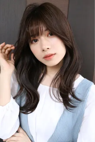 セミロング カラー ✨ダメージを感じない 美髪ヘア✨ 野口春貴のヘアスタイル