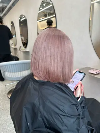 ショート 新宿/韓国レイヤー/ 髪質改善/佐藤航のヘアスタイル