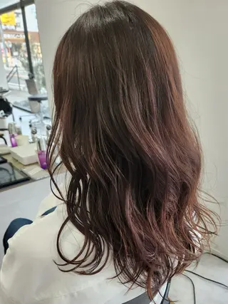 ロング Rina/ガーリー/ 透明感カラー🪄♡のヘアスタイル