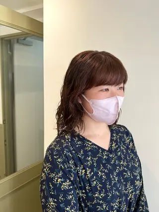 セミロング パーマ メンズカット /パーマ🍀田畑玖音のヘアスタイル