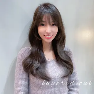 ロング LOMA🇰🇷 銀座クボタのヘアスタイル